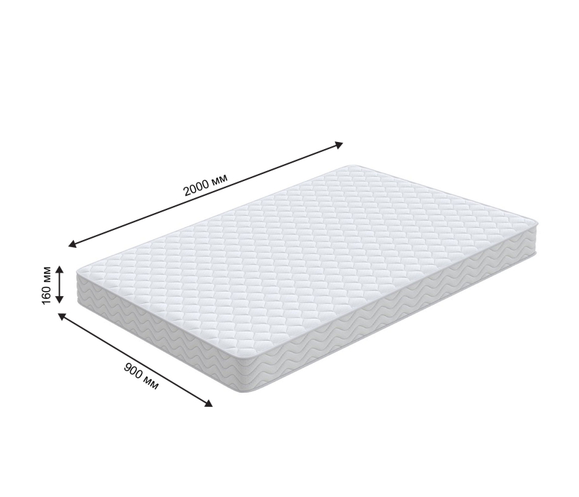 900 x 2000, Матрас Орматек Спринг кокос 90*200