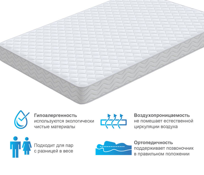 Другие размеры, Матрас Орматек Спринг 80*190